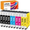 UPRIIN 18XL 18 XL Cartucce d'inchiostro Compatibili per Epson 18XL Cartucce Multipack per Expression Home XP-215 XP-205 XP-225 XP-212 XP-202 XP-325 XP-315 XP-305 XP-322 XP-312 XP-425