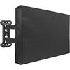 NONMON Cover per TV Esterno 40-42 Pollici, Protettori Schermo per Monitor TV in Oxford 600D, Custodia Copertura Protettiva Pesante Impermeabile Anti-UV Resistente Antipolvere - Nero