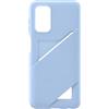 Samsung Card Slot Cover custodia con tasca per tessere per Galaxy A23 5G, Azzurro artico