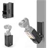 PULUZ Supporto magnetico con slitta per DJI Osmo Pocket 3, supporto magnetico pieghevole su scrivania, superficie verticale e regolabile a 180°