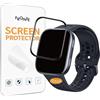 Frgnie Pellicola protettiva compatibile con Amazfit Bip 6 Smart Watch 1.97 (3 pezzi) 3D Curved, antigraffio, per pellicola protettiva Bip 6