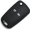 Finest Folia Finest-Folia - Custodia per le chiavi dell'auto, con 2 pulsanti, in silicone Nero