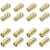 QUARKZMAN 6 Coppie Banana Spine Connettore 6.5mm Maschio Femmina Banana Spina per Altoparlante Filo RC Batteria ESC Motore