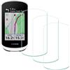 ULBTER Pellicola protettiva per Garmin Edge Explore 2 navigatore Protezione【3 pezzi】 Vetro Temperato Schermo LCD 0,3 mm durezza 9H anti-bolle Accessori