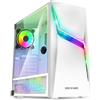 SPIRIT OF GAMER - Clone 4 - Custodia PC Gamer RGB con parete trasparente in vetro temperato - Crea il tuo PC Gaming - Torre Medio Compatibile ATX/MATX/ITX - 2 Ventole 120 mm Indirizzabili Inclusi