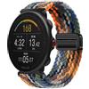 GIOPUEY Cinturini Magnetica Compatibile con Polar Vantage M2, Cinturino in Morbido Nylon Intrecciato [Unisex] [Traspirante] - Colourful