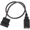 BIlinli Cavo Adattatore Interno di Alimentazione Molex a 2 Pin a 5 Pin per PC da 30 cm USB 2.0 A Femmina