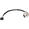 ZAHARA Connettore Alimentazione Carica DC Power Jack Socket Cavo per HP ProBook 430 440 455 G1 G2 710431SD1 710431FD1 DC Jack Prise Charge Port DC Dock Plug DC Power Jack (13.8cm)