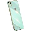 RankOne La Custodia del Telefono è Adatta per HUAWEI Y6 2019 / Y6 Pro 2019 / HONOR 8A / Y6S 2019 (6.09 Inches), Case per Cellulare in Silicone con Telaio Galvanico - Verde
