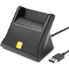 Bawanfa Pro Lettore Smart Card Tessera Sanitaria - Lettore Schede Firma Digitale -Plug&Play- Supporto Carta Nazionale dei Servizi (CNS), Tessera Sanitaria (TSN), Carta SIM e Altre, Supporto Windows