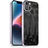 TF Skins Compatibile con iPhone 15, pellicola protettiva posteriore protettiva, super sottile e resistente (Shadow Black)