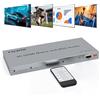 NINGKANGSHENG 4x4 HDMI 2.0 Matrix Splitter 4K@60Hz with Audio Extractor HDR 18Gbps HDMI 2.0 Matrix Switcher Splitter 4 in 4 out Support HDCP2.2 EDID RS232 Remoto