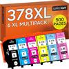 Supply Guy 6 cartucce compatibili con Epson 378XL Multipack per Expression Photo XP8000 XP8005 XP8500 XP8500 XP8505 XP8600 XP8600 XP8605