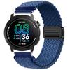 GIOPUEY Cinturini Compatibile con COROS Pace PRO, Cinturino in Morbido Nylon Intrecciato [Unisex] [Traspirante] - Blue