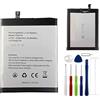 E-yiiviil Batteria di ricambio DK018, 3,85 V, 4380 mAh, compatibile con Blackview BV6300 Pro, con strumenti