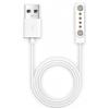Annlpoy caricatore smartwatch universale, caricatore USB magnetico con connettore a 4 pin, distanza tra i pin 2,54 mm, sicuro e affidabile, per smartwatch