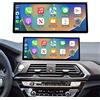 Ninetom Stereo per Auto da 12,3 Pollici con Schermo Touch per BMW X3/X4 Serie G01 G02 dal 2018 al 2022 con Sistema EVO, Supporto per Apple CarPlay/Android Auto/Mirrorlink/Navigazione