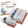 iCartouche Cartucce d'inchiostro per Canon PGI-580 XXL CLI-581 XXL (2BK 1PBK 1C 1M 1Y 1PB) Pixma TS6350 TS6351 TS8150 TS8151 TS8152 TS8250 TS8251 TS8252 TS8350TS8350 TS8 8351 TS8352 TS9150 TS9155