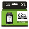APEXCOLOR 62XL Cartucce per HP 62 Cartucce di ricambio per Cartuccia hp 62 nero per HP Envy 5540 5541 5542 5640 5544 5546 5644 5646 OfficeJet 200 200c 250 250c 5740 5742 5744 (62XL Nero)