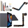 RongZy Connettore Dock per iPad 9th Generation 2021 Dock Charging di Ricambio per iPad 10.2 2021 A2603 A2604 Presa di Ricarica Cavo Flessibile con Strumenti