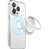 elago Supporto Magnetico ad Anello per Telefono - Compatibile con MagSafe e iPhone 17/16/15/14/13/12, Girevole a 360°, Supporto Flip Regolabile, Staccabile e Ricarica Comoda (Bianco)