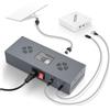 SURVADV Starlink - Iniettore PoE Gen 3, protezione passiva ed ESD GigE da 200 W per Starlink Gen 3, ingresso CA 110-260 V, uscita di alimentazione USB e tipo C e convertitore step-up DC 54 V 3 A per piatto
