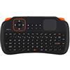 VBESTLIFE Mini Tastiera Wireless con Mouse Touchpad, Tastiera Wireless Ricaricabile a 2,4 GHz a 83 Tasti per PC, per TV Box, per per HTPC