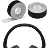 Geekria Copertura per la riparazione della fascia delle cuffie, compatibile con Sony WH-1000XM5, Skullcandy Crusher ANC, Soundcore Life Q20, facile installazione fai da te (nero, 2 pezzi)
