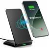 Okaymobile Qi Caricabatterie rapido senza fili adatto per Xiaomi 15 15T 14 14T 13 13T Pro Plus Mi 11 10 Note 14 13 12 Pro+ 4G 5G Mix 4 Poco F7 X7 Ultra Ricarica senza fili