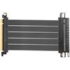 ELFJMZP Cavo di espansione PCIE 3.0 X16, adattatore PCI-E 16x Extreme Hi-Speed Scheda verticale Connettore a 180 gradi per GPU, WiFi, USB, schede audio, ecc - 20 cm/7,87 pollici
