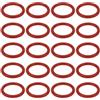 EMSea 20 pz PC raffreddamento acqua G1/4 filettatura in silicone O-Ring compatibile con filettatura esterna G1/4 connettore tubo dell'acqua blocco acqua
