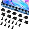 Giantree 20 Pezzi Copertura Antipolvere USB C, Tappo di Protezione per Auricolari Tappo Antipolvere, Compatibile con la Maggior Parte dei Telefoni Cellulari e Tablet di Tipo-C (20 PCS Set)