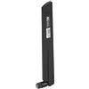 Tosuny Antenna SMA 4G, Antenna LTE da 4G ad alto guadagno 25dBi Amplificatore di segnale, 4G a piena frequenza, Connettore maschio SMA, nero