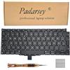 Pardarsey Tastiera tedesca QWERTZ di ricambio compatibile con MacBook Air Retina 13 M1 A2337 fine 2020 anno tastiera + viti + cacciavite
