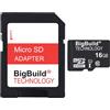 BigBuild Technology Scheda di Memoria Micro SDHC 16GB per TomTom GO, Classic, Expert Plus, Navigator 6, Camper Max 2nd generation Navigatore