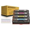 Amla 1 Ciano Compatibile Toner con HP 128A 131A 125A CB541A CF211A CE321A per HP CM1312 CM1312n CM1415fn CM1415fnw CP1210 CP1215 CP1514n CP1515n CP1518ni CP1525n CP1525nw M251n M276n M276nw (1× C)