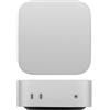 kwmobile Custodia Mini PC per Apple Mac Mini Cover - Protezione in Silicone - Accessori Computer per Ufficio e in Viaggio - Trasparente