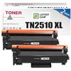 NMJETPRINT 2 Pezzi TN2510XL Compatibili con Brother TN2510 TN-2510 XL Toner per Brother HLL2400DWE HLL2445DW MFCL2835DW Toner MFCL2827DW MFCL2800DW DCPL2660DW DCPL2620DW DCPL2627DW MFCL2860DWE