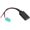 Kuuleyn Adattatore Bluetooth ausiliario, Adattatore per auto, cavo radio stereo Bluetooth senza fili audio Adattatore Aux-in adatto per Clio 2005-2011