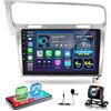 NHOPEEW Maßgeschneiderte Passform mit leistungsstarkem Qualcomm Snapdragon-Chipsatz:Exklusiv für VW Golf 7 MK7 2012 2013 2014 2015 2016 2017 2018 2019 2020 entwickelt, verfügt dieses 10-Zoll-Android-Autoradio