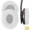 Geekria Cuscinetti di Ricambio compatibili con Beats Solo HD cuffie on-ear, imbottiture per orecchie, ricambi riparazione (Bianco)