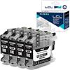 LCL Cartucce d'inchiostro Compatibile LC-223 LC223 XL LC-223BK LC223BK (4-Pack Nero) Sostituzione per Brother MFC-J4420DW J4620DW J4625DW J5320DW J5620DW J5625DW J5720DW J480DW J680DW J880DW J562DW
