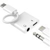 Aksenli Adattatore USB C a jack 3.5mm Cuffie(2in1)per iPhone 16 15 Pro Max per Apple Type C Cavo DAC Aux Audio Ricarica Dongle Compatibile per Samsung S25 per iPad Type C Auricolari Caricabatteria Sdoppiatore