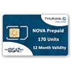 OSAT Thuraya Telefono satellitare NOVA Scheda SIM con 170 unità