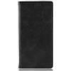 Dedux Portafoglio Custodia Cover Compatibile con Huawei Y6s, Cover per Biglietti da Visita in Pelle Retro con Chiusura Magnetica Premium Pu Flip, Nero