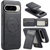Altartar Custodia magnetica per Google Pixel 7 A, con scomparto per carte di credito, con supporto, in pelle, antiurto, per Google Pixel 7 A, colore: nero