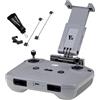 LYONGTECH Supporto per tablet RC-N3, N2, N1, N1C da 7,9-11 pollici, con cavo RC, cordino per DJI Air 3S/3/2S/2, Mini 4K/2 SE/5/4 Pro/3, Neo, Flip, Mavic 3, accessori di controllo serie RC-N (grigio)