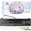 ANTIEE 84.36Wh AP18JHQ Laptop Batteria per Acer ConceptD 7 CN715-71 7 Pro CN715-71P Ezel CC715-71 CC715-71P CC715-91P Predator Triton 500 PT515-51 PT52 15-52 -700U PT515-51-502R 15.2V