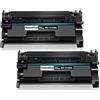 HenceBuy 26A CF226A Cartuccia Toner Compatibile per HP 26A CF226A 26X CF226X per HP LaserJet Pro MFP M426fdw M426fdn M426dw M426 M402dn M402n M402d M402dw M402 Stampante (2 Nero)