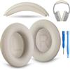 AHG Accessory House Global Kit di cuscinetti auricolari e cuscinetti per archetto di ricambio QC Compatibile con cuffie wireless Bose QuietComfort (2023) QC45 QCSE QC35 II con cancellazione del rumore